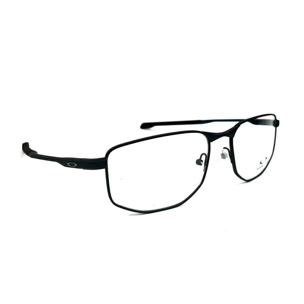 Oakley Eyeglasses Frame Addams OX3012-0356 Satin Light Steel Rectangle 56-17-140